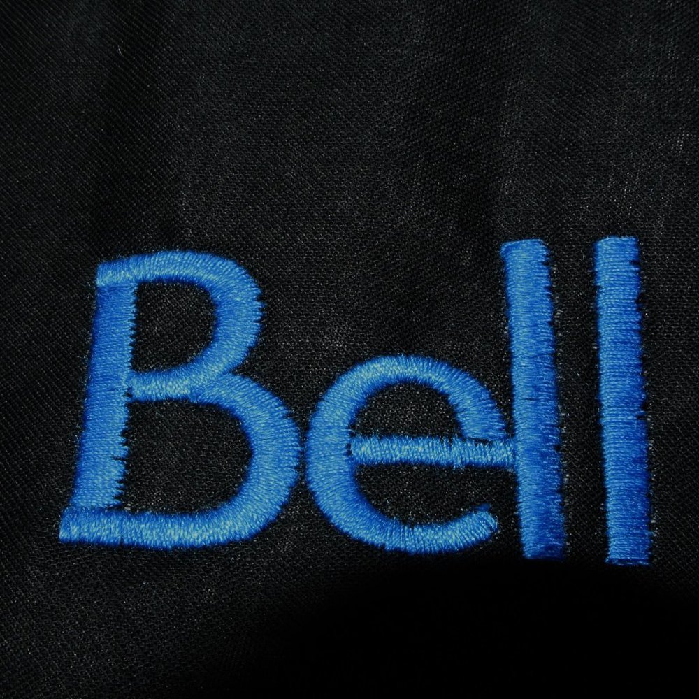 BELL Canada Telephone Employee Uniform Black Sweatshirt NEW Size L Large - Picture 5 of 9